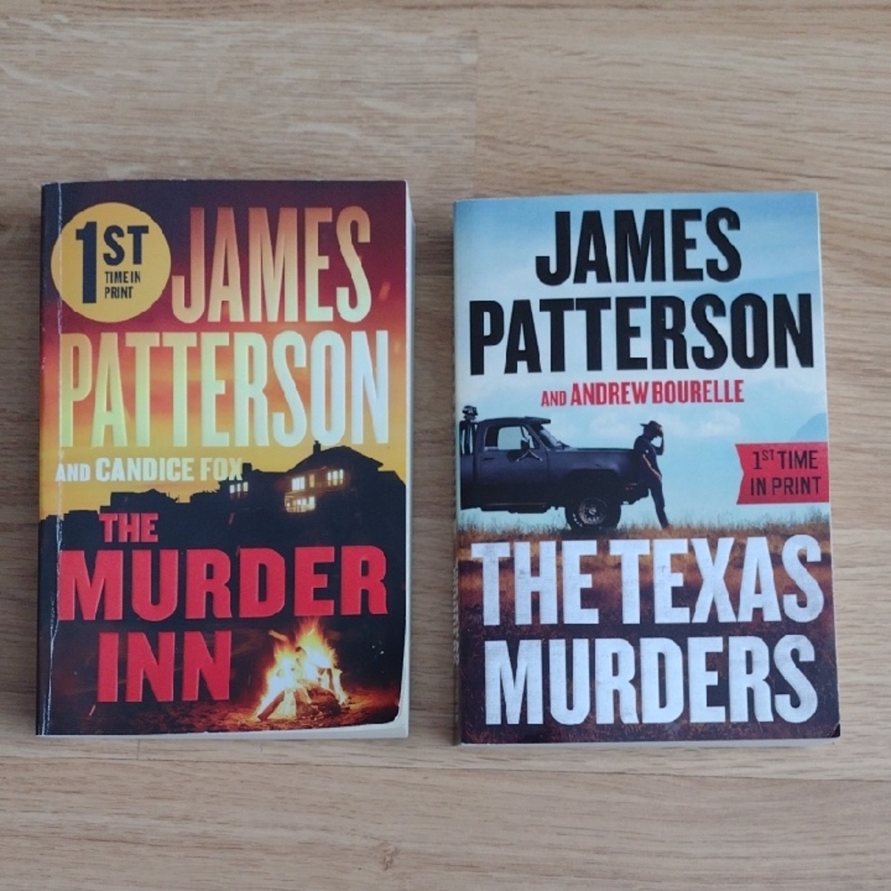 James Patterson The Murder Inn & The Texas Murders Paperback 2024 - 2025